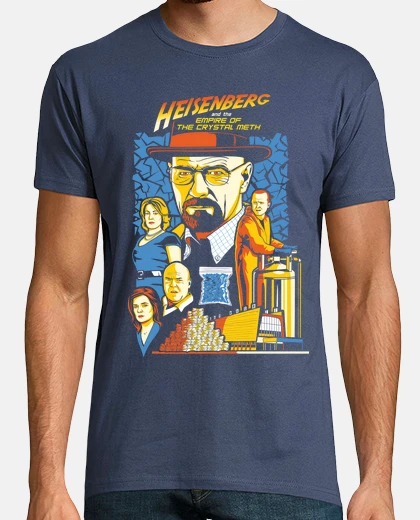 Tee-shirt Heisenberg and the Empire of the Crystal