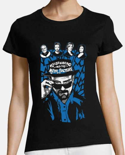 Playera Heisenberg and the Meth Factory (blue meth)