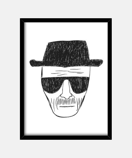 Framed heisenberg drawing