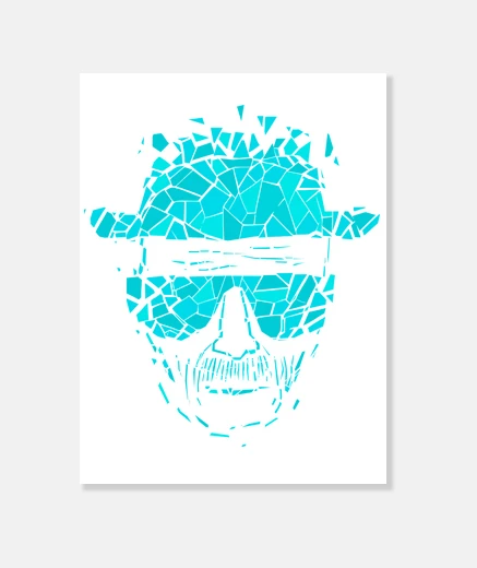 Lienzo heisenberg rota metanfetamina