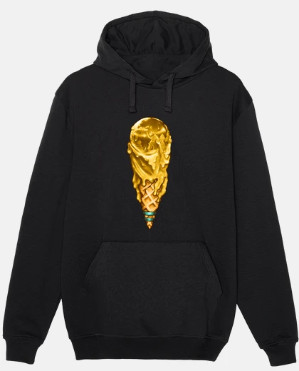 Sudadera helado copa del mundo fútbol