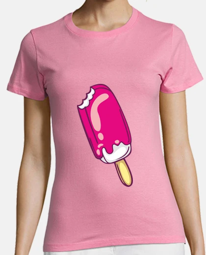 Playera Helado de fresa.
