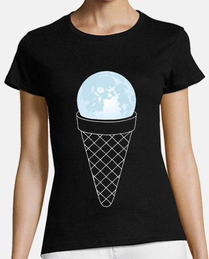 Playera helado de luna