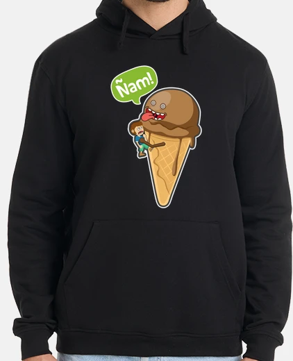 Sudadera Helado Vengativo Ñam Ñam