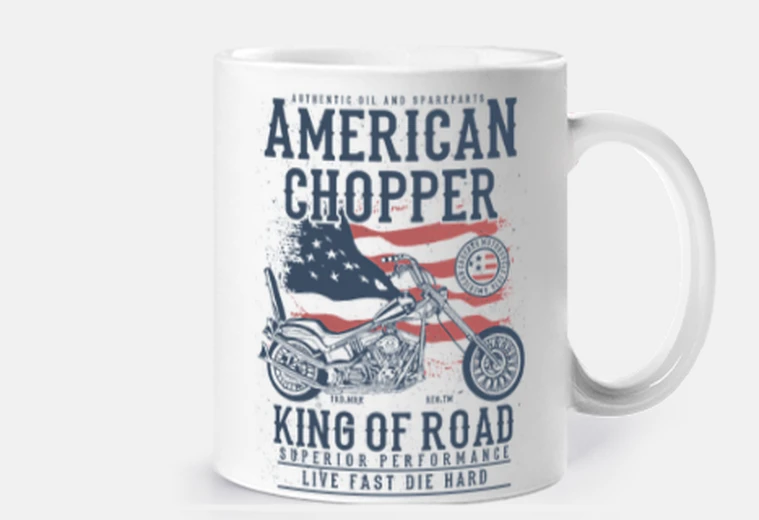 Taza helicóptero americano