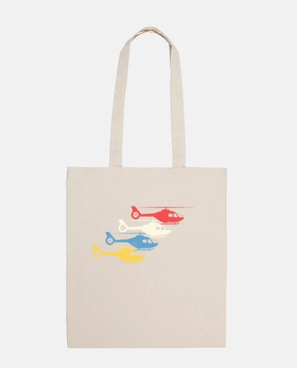 Bolsa helicóptero retro vintage