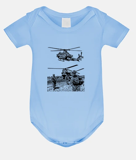 Ropa Helicóptero y militares
