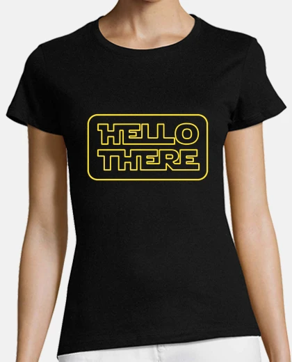 T-shirt hello - muj 1