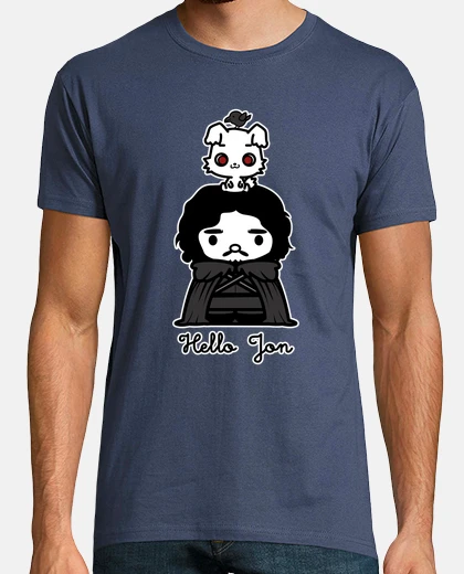Tee-shirt hello  homme  jon2