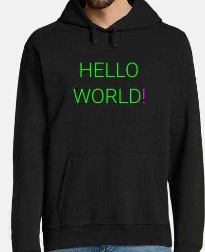 Hoodie hello world