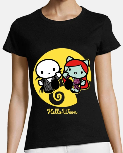 Playera Helloween chica