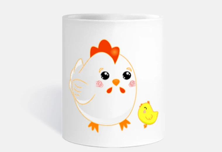 Cup hen cup