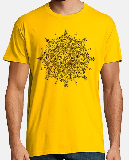 T-shirt henna mandala tattooo aje 2