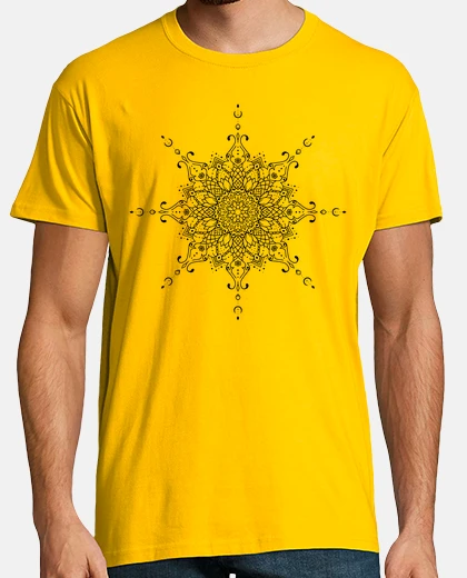T-shirt henna mandala tattooo aje 3