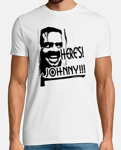 Tee-shirt Here's Johnny!!! (Shining)