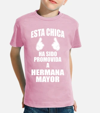 Playera hermana mayor sale
