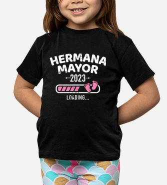 Hermana mayor loading kids t-shirt