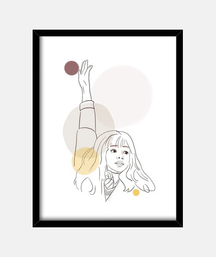 Framed hermione granger. harry potter