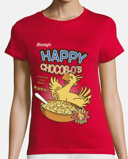 Tee-shirt heureux chocobo-os - shirt femme