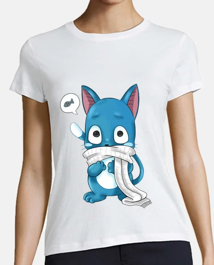 Tee-shirt heureux fairy tail