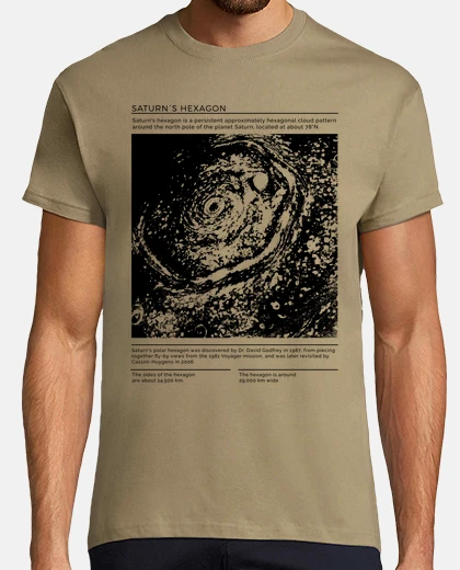 Camiseta Hexágono de Saturno