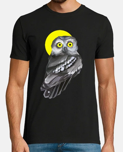 Tee-shirt hibou géométrique!