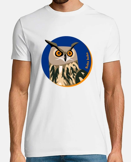 Tee-shirt hibou grand duc - t-shirt lui