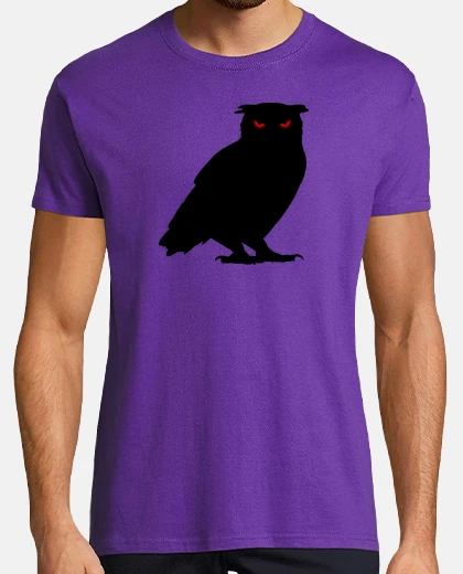 Tee-shirt hibou vigilant (homme)
