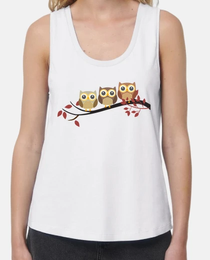 Tee-shirt hiboux