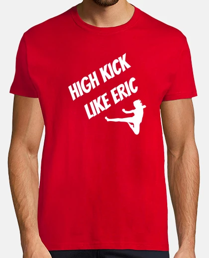 T-shirt high kick like eric cantona - manchester united legends t-shirt