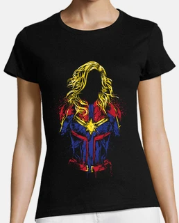 Camisetas Mujer Capitana marvel Env o Gratis laTostadora