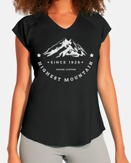 T-shirt highest mountain