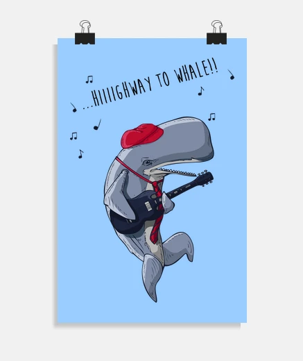 Poster highway to whale