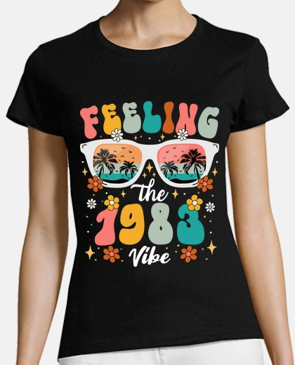 Playera Hija 1983 Mujer 40 Años Cumpleaños