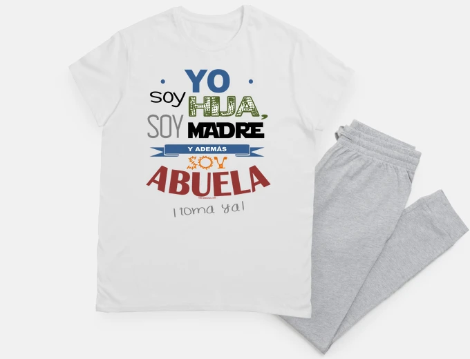 Pijama Hija, Madre y Abuela