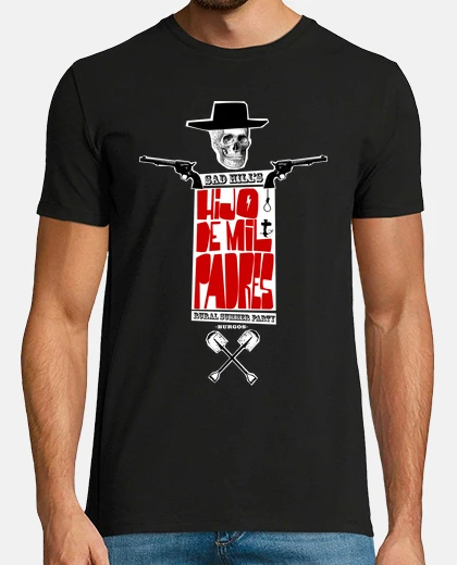 Playera Hijo de mil padres festival 2017 Hombre