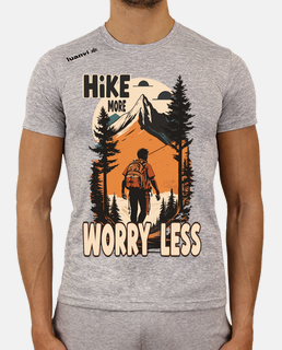 Hike more, worry less Mountain Trail