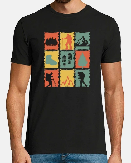 T-shirt Hiking  Hiking Stuff Retro