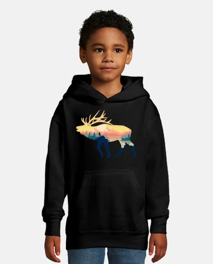 Kids hiking and adventure lover