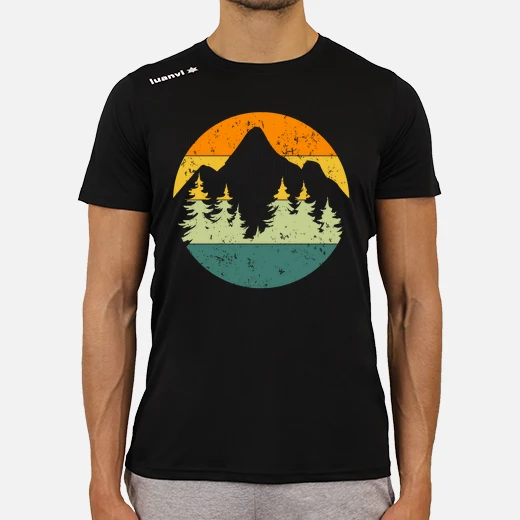 hiking in nature
