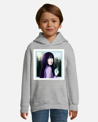 Sudadera para ninos con capucha hinata laTostadora