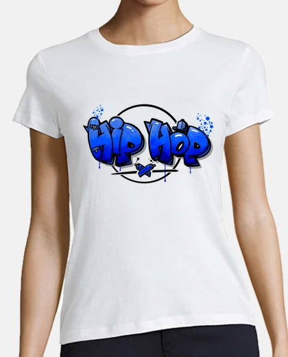 Tee-shirt hip hop clair