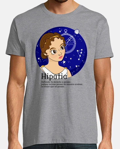 Camiseta Hipatia con frase