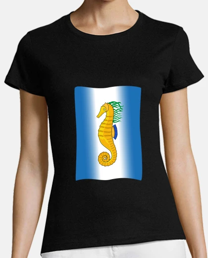 Playera Hipocampo, caballito de mar