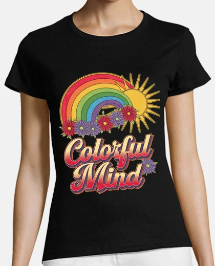 Playera hippie flower peace soul love happy