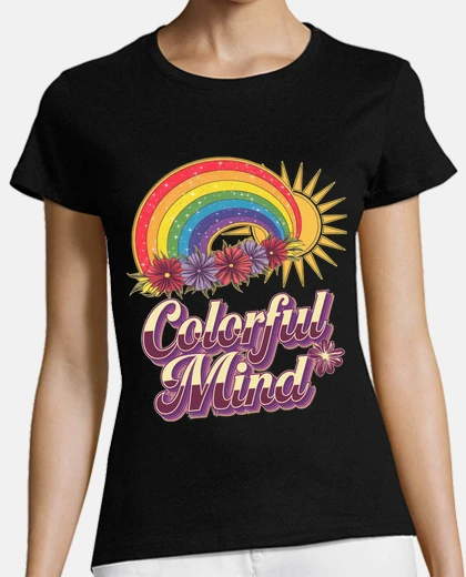 Playera hippie flower peace soul love happy