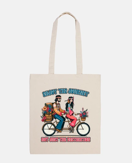 Bag hippie nomadic tandem bike ecology