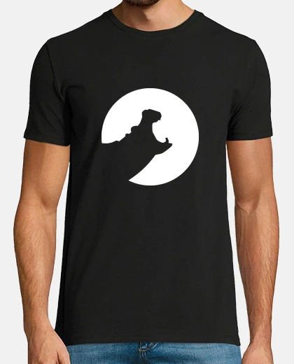 Tee-shirt hippo moon