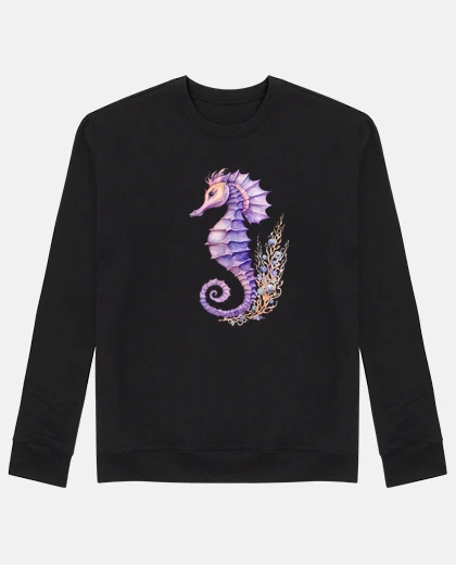 Sweat hippocampe violet