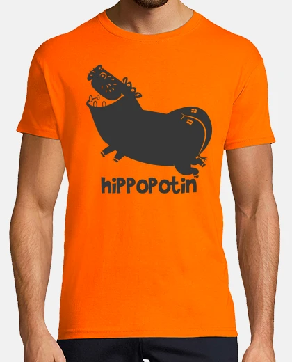 Tee-shirt hippopotin